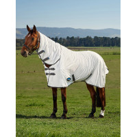 Coperta antimosche ComFiTec Tyro Combo Weatherbeeta Bianco / carbone di legna
