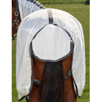 Coperta antimosche ComFiTec Tyro Combo Weatherbeeta Bianco / carbone di legna