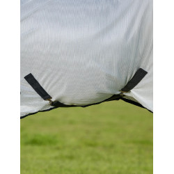 Coperta antimosche ComFiTec Tyro Combo Weatherbeeta Bianco / carbone di legna