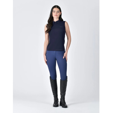 Polo senza maniche Performance 37.5 Weatherbeeta donna Marina Blu marino