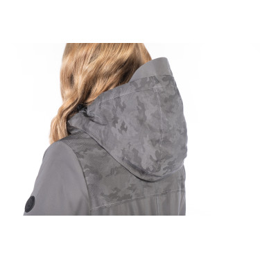 Cappotto equitazione impermeabile donna HKM Washington