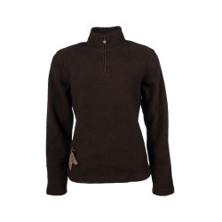 Maglia in pile da bambino Mia HKM Marrone scuro