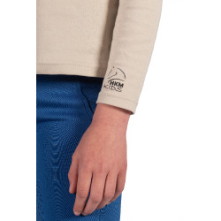 Polo a maniche lunghe Mia HKM Beige Polo a maniche lunghe Mia HKM Beige