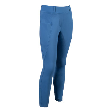 Leggings Mia a fondo intero in silicone HKM Blu Leggings Mia a fondo intero in silicone HKM Blu