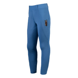 Leggings Mia a fondo intero in silicone HKM Blu Leggings Mia a fondo intero in silicone HKM Blu