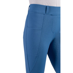 Leggings Mia a fondo intero in silicone HKM Blu Leggings Mia a fondo intero in silicone HKM Blu