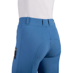 Leggings Mia a fondo intero in silicone HKM Blu Leggings Mia a fondo intero in silicone HKM Blu