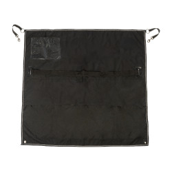 Telo per box Team HKM 130 x 120 cm Nero Telo per box Team HKM 130 x 120 cm Nero