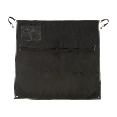 Telo per box Team HKM 130 x 120 cm Nero Telo per box Team HKM 130 x 120 cm Nero