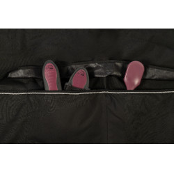 Telo per box Team HKM 130 x 120 cm Nero Telo per box Team HKM 130 x 120 cm Nero