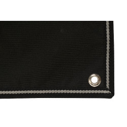 Telo per box Team HKM 130 x 120 cm Nero Telo per box Team HKM 130 x 120 cm Nero