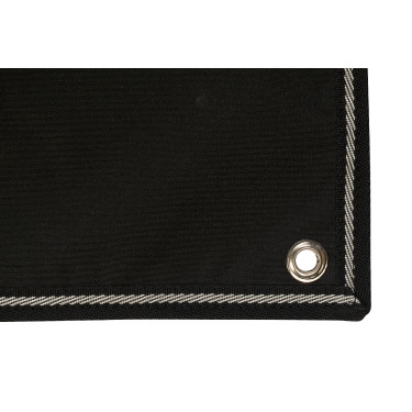 Telo per box Team HKM 130 x 120 cm Nero Telo per box Team HKM 130 x 120 cm Nero