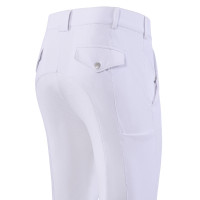 Pantaloni da equitazione Euro-Star Gabriel FullGrip uomo Bianco