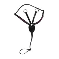 Martingala Manchester Hobby Horsing HKM Nero / fucsia