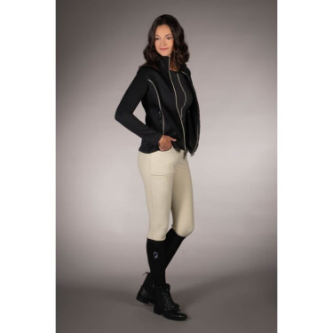 Felpa con zip Lauria Garrelli Limone donna Nero Felpa con zip Lauria Garrelli Limone donna Nero