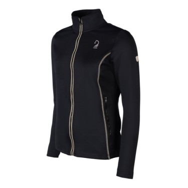 Felpa con zip Lauria Garrelli Limone donna Nero Felpa con zip Lauria Garrelli Limone donna Nero