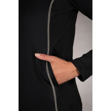 Felpa con zip Lauria Garrelli Limone donna Nero Felpa con zip Lauria Garrelli Limone donna Nero