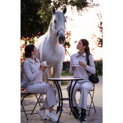 Felpa Lauria Garrelli Limone donna Grigio / beige