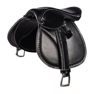 Sella HKM Cuddle Horse Nero