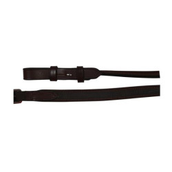 Redini in pelle HKM rivestimento Lisa con cucitura tonda Marrone
