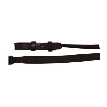 Redini in pelle HKM rivestimento Lisa con cucitura tonda Marrone