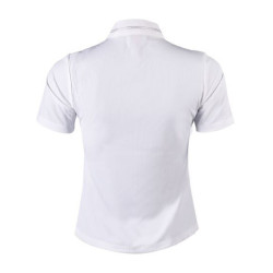 Polo da concorso HKM Amy donna Bianco
