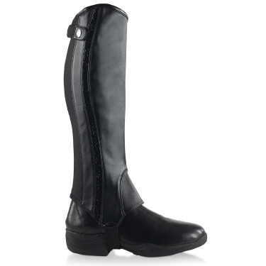 Mini-chaps in pelle PU scintillante Sabrina donna Horze