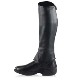 Mini-chaps in pelle PU scintillante Sabrina donna Horze Mini-chaps in pelle PU scintillante Sabrina donna Horze