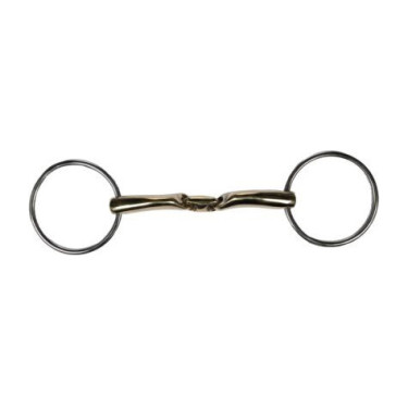 Morso equitazione doppia snodatura HKM Soft Contact 16mm