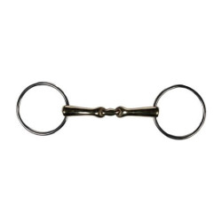 Filetto equitazione doppio snodo HKM High Curve 16 mm