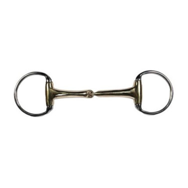 Morso filetto oliva 14 mm HKM Soft Contact equitazione