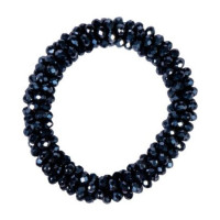 Elastico per capelli HKM Crystal Blu profondo
