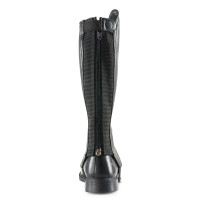 Mini-chaps in pelle PU con strass per bambini Horze Nero Mini-chaps in pelle PU con strass per bambini Horze Nero