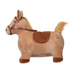 Cavallo saltatore HKM bambino Marrone chiaro