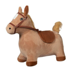 Cavallo saltatore HKM bambino Marrone chiaro