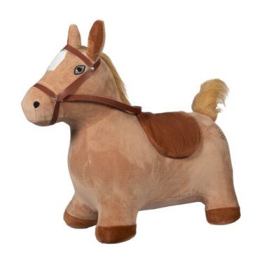 Cavallo saltatore HKM bambino Marrone chiaro