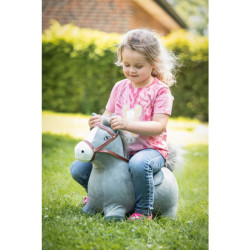 Cavallo saltatore HKM bambino Grigio