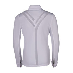 Maglia da gara Hunter Kids a maniche lunghe HKM Bianco Maglia da gara Hunter Kids a maniche lunghe HKM Bianco