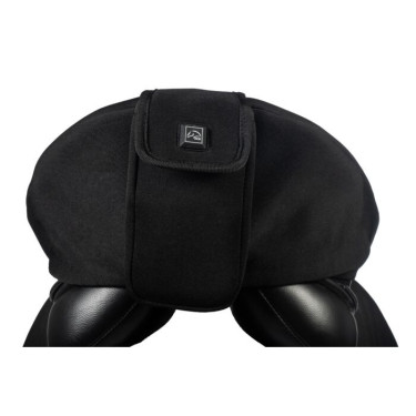 Coprisella riscaldato per sella da dressage senza batteria HKM Nero Coprisella riscaldato per sella da dressage senza batteria HKM Nero
