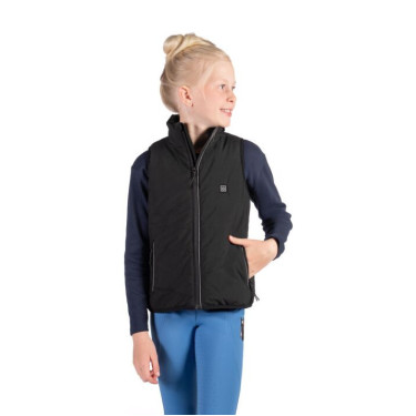 Gilet riscaldato per bambini Cuddle Style HKM Nero