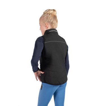 Gilet riscaldato per bambini Cuddle Style HKM Nero