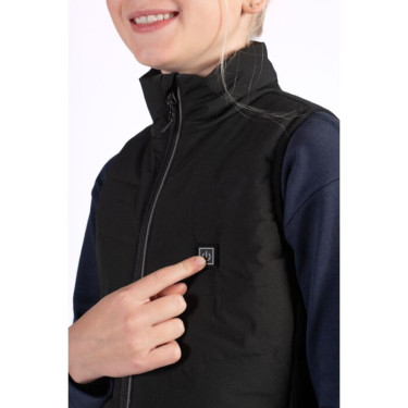 Gilet riscaldato per bambini Cuddle Style HKM Nero
