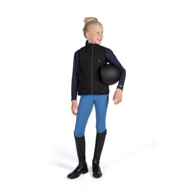 Gilet riscaldato per bambini Cuddle Style HKM Nero