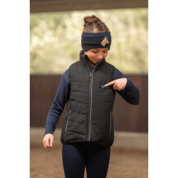 Gilet riscaldato per bambini Cuddle Style HKM Nero