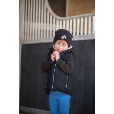 Gilet riscaldato per bambini Cuddle Style HKM Nero