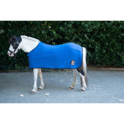 Coperta asciugante Mia per shetty HKM Blu Coperta asciugante Mia per shetty HKM Blu