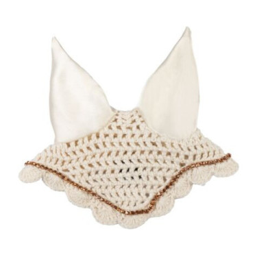 Cuffia antimosche Hobby Horsing Premium HKM Beige