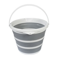 Secchio a coperchio HKM Nero / grigio