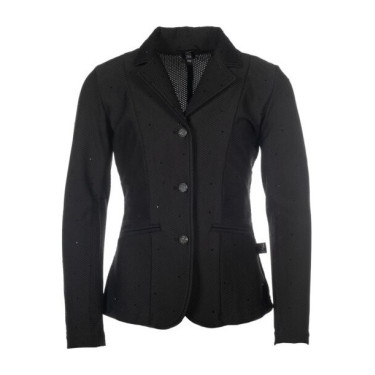 Giacca da concorso HKM Crystal Kids Nero