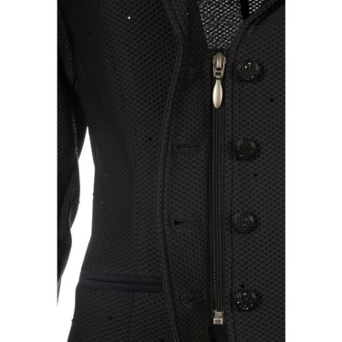 Giacca da concorso HKM Crystal Nero